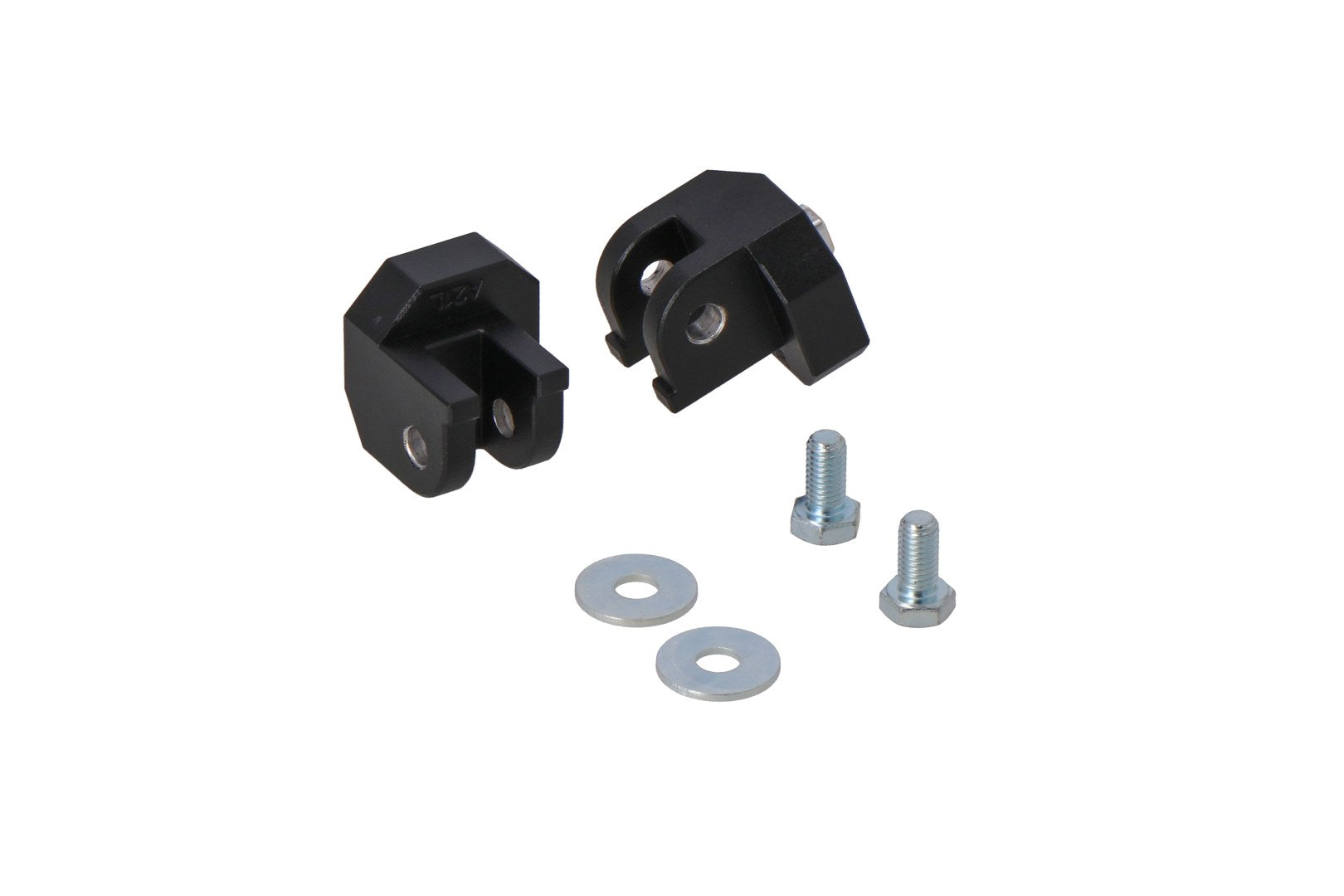 [FRS.41.011.80000/B] Materiale di montaggio per pedane regolabili ION Nero. Royal Enfield Himalayan 450 / Rally.