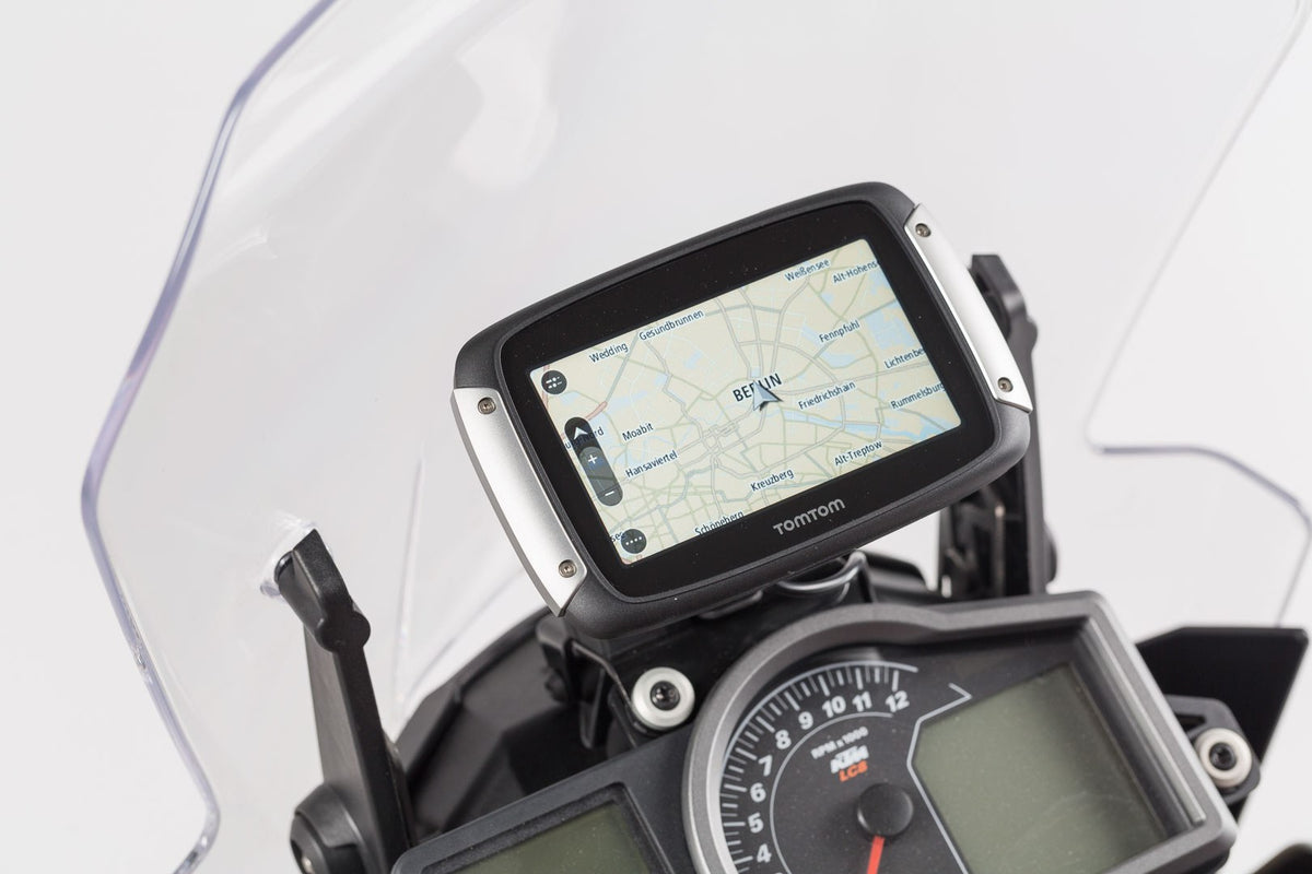 [GPS.04.646.10000/B] Supporto GPS da cruscotto Nero. KTM 1050/1090/1190 Adventure.