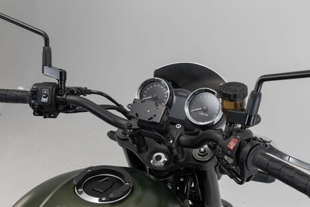 [GPS.08.646.10900/B] Supporto GPS da cruscotto Nero. Kawasaki Z900RS/ Cafe / SE (17-).