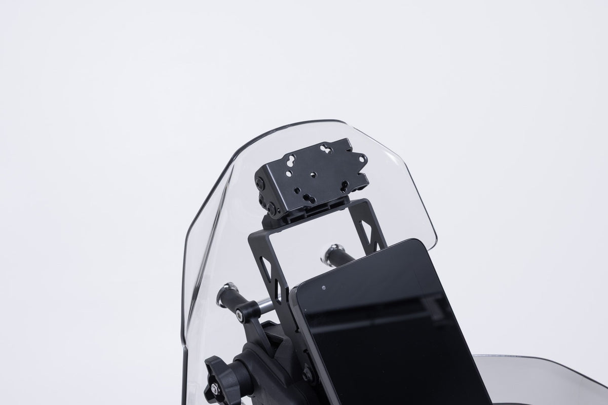 [GPS.10.057.10000/B] Supporto per GPS da cruscotto Nero. CFMoto 800MT-X (24-).
