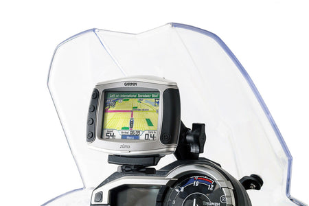 [GPS.11.823.10001/B] Supporto GPS da cruscotto Nero. Triumph Tiger 800 / 800 XC, XR (10-17).