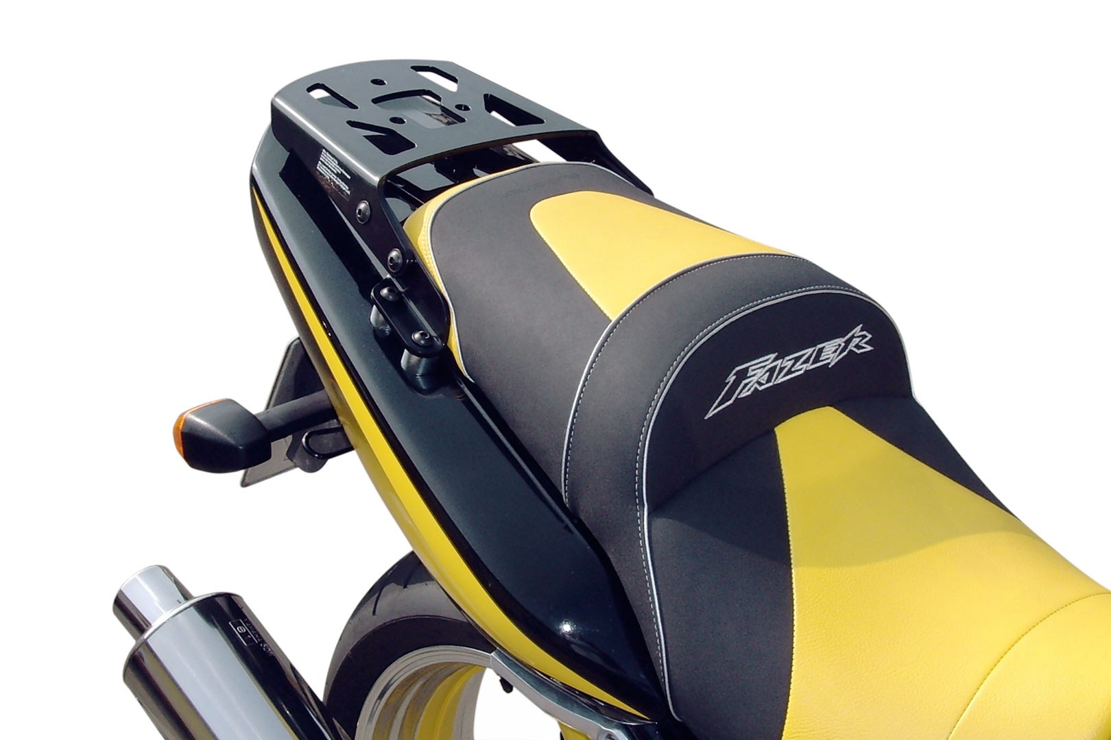 [GPT.06.237.100/B] Portapacchi ALU-RACK Nero. Yamaha FZS 600 Fazer (97-03).
