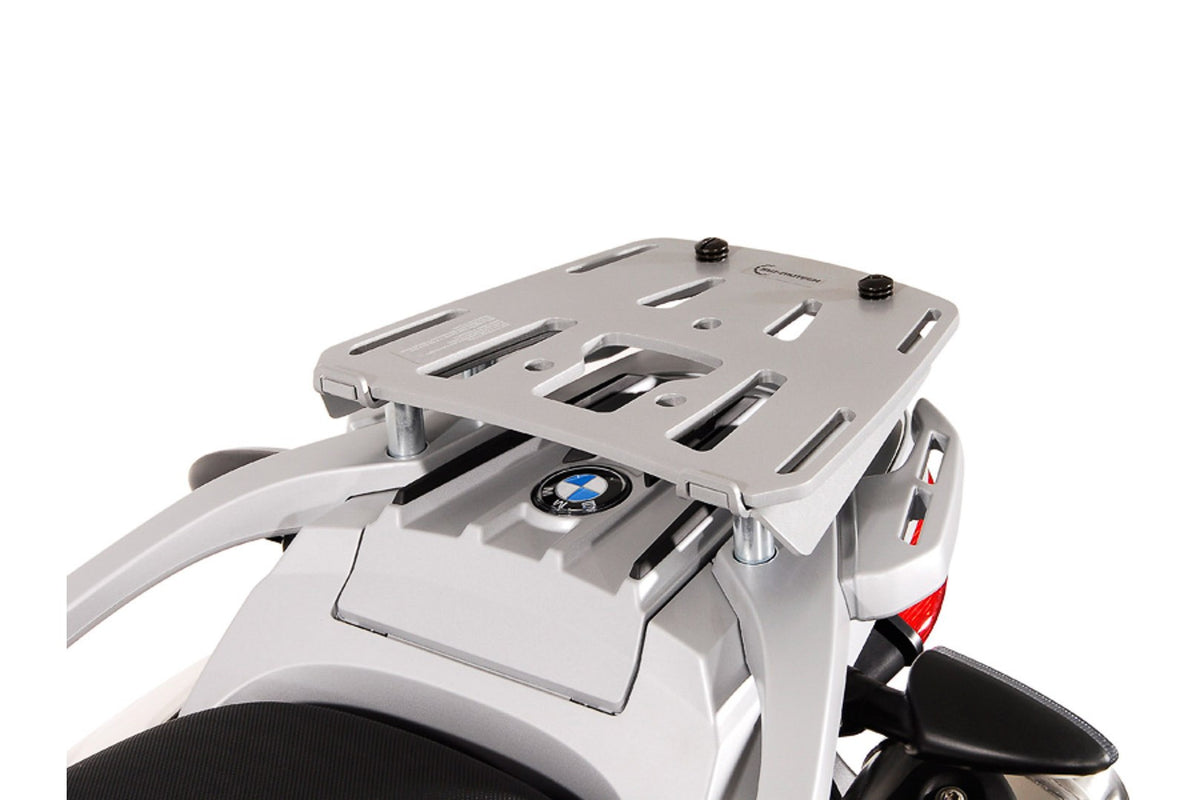 [GPT.07.353.100/S] Portapacchi ALU-RACK Argento. MW F 650 GS / Dakar, G 650 GS / SertÃ£o.