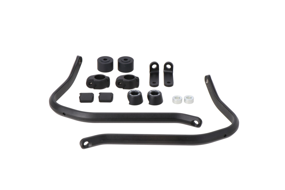 [HDG.00.220.80102/B] Kit di montaggio paramani Nero. Modelli Honda NC (11-), modelli Suzuki.