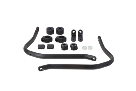 [HDG.00.220.80102/B] Kit di montaggio paramani Nero. Modelli Honda NC (11-), modelli Suzuki.