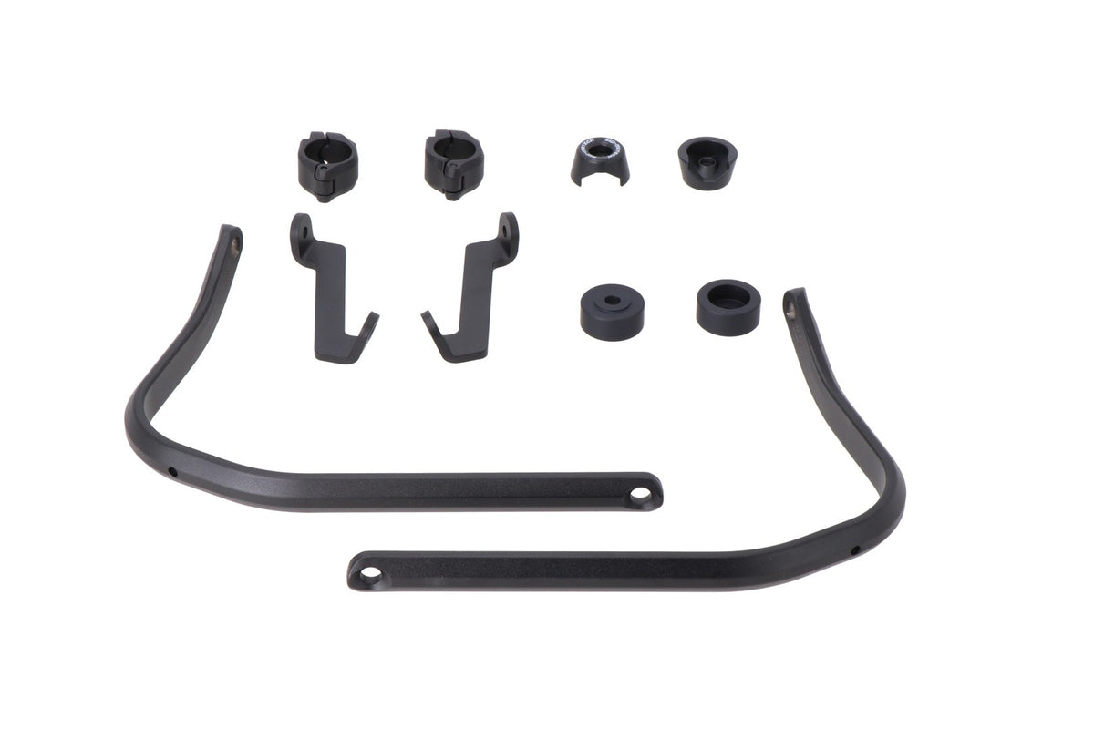 [HDG.00.220.80602/B] Kit di montaggio paramani Nero. Modelli Ducati / KTM.