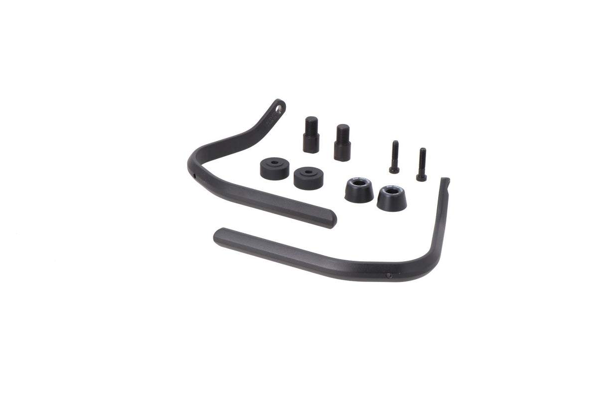 [HDG.00.220.81101/B] Kit di montaggio paramani Nero. CFMoto/ Kawasaki/ MV Agusta/ Voge/ Yamaha.