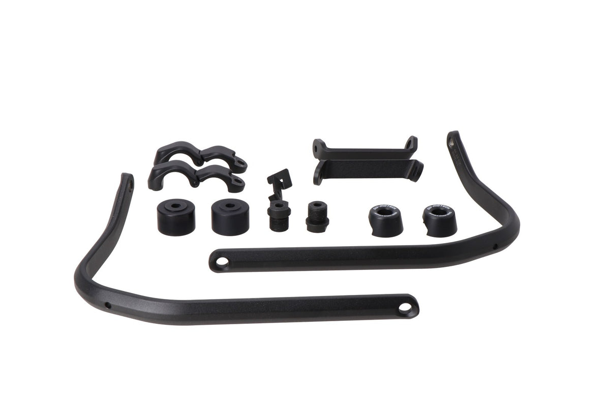 [HDG.00.220.81702/B] Kit di montaggio paramani Nero. Honda CRF1000L/AS, CRF1100L/AS, X-ADV.