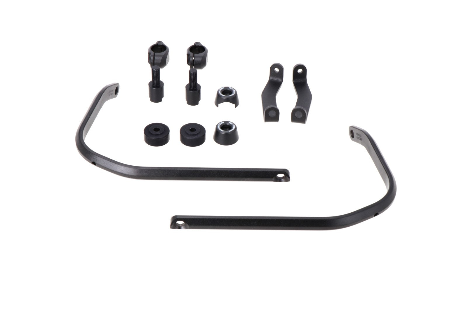 [HDG.00.220.81902/B] Kit di montaggio paramani Nero. Modelli BMW / Kawasaki / Triumph.
