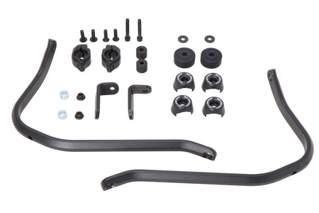 [HDG.00.220.82001/B] Kit di montaggio paramani Nero. Modelli KTM, Royal Enfield, Yamaha.