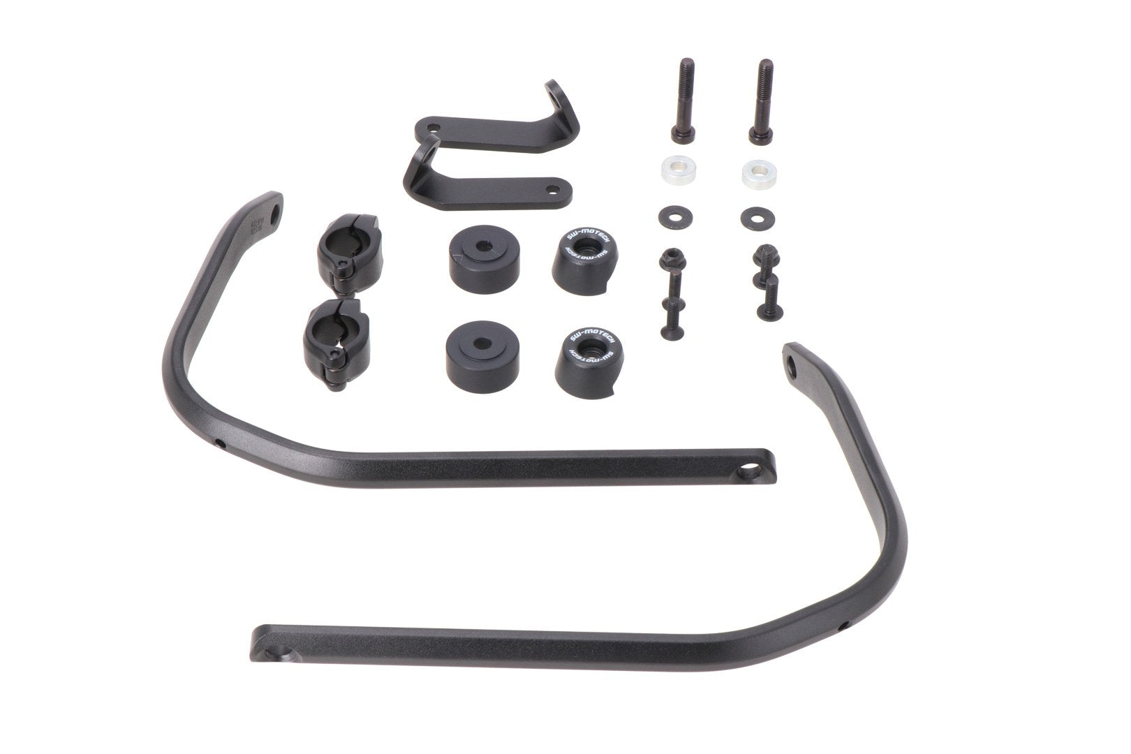 [HDG.00.220.82300/B] Kit di montaggio paramani Nero. Kawasaki Versys 650 (07-21).