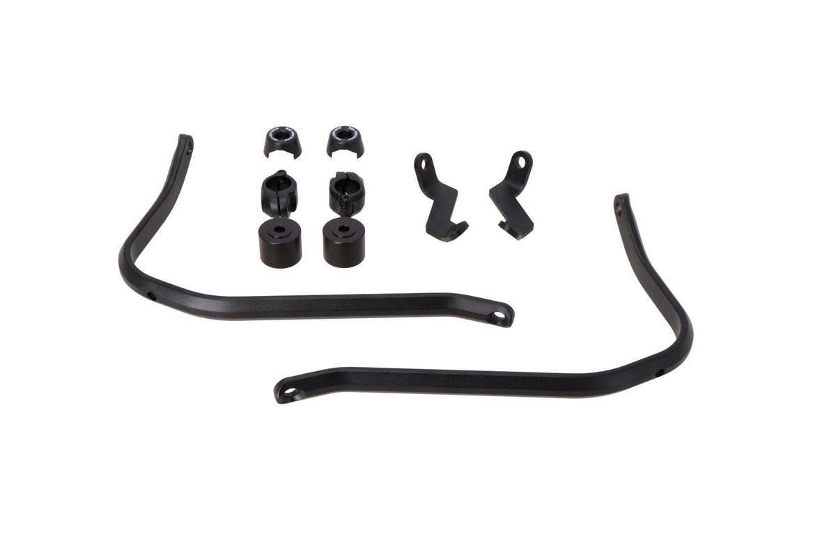 [HDG.00.220.82800/B] Kit di montaggio paramani Nero. Yamaha XTZ660, BMW R 1150 GS.