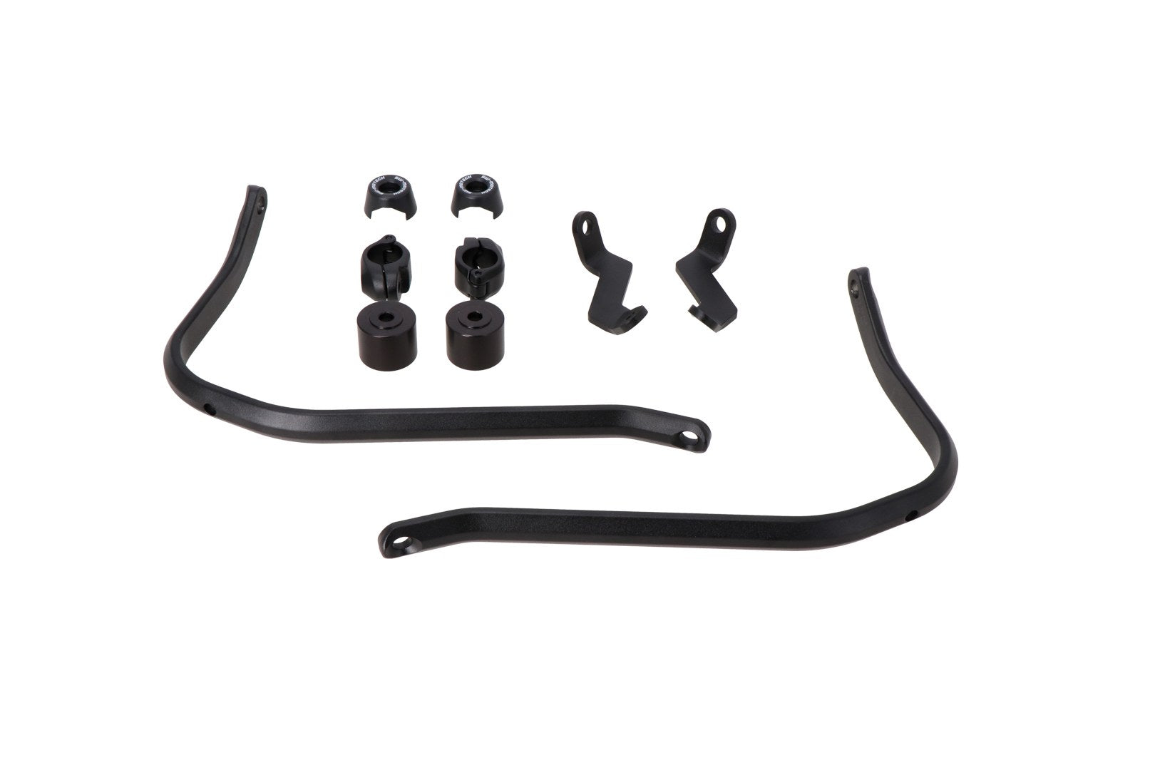[HDG.00.220.82800/B] Kit di montaggio paramani Nero. Yamaha XTZ660, BMW R 1150 GS.