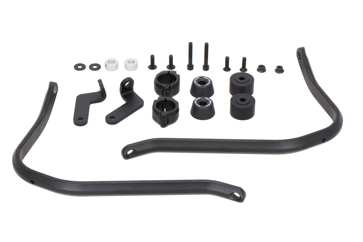 [HDG.00.220.83001/B] Kit di montaggio paramani Nero. Modelli Triumph Tiger 1200GT / Rally.