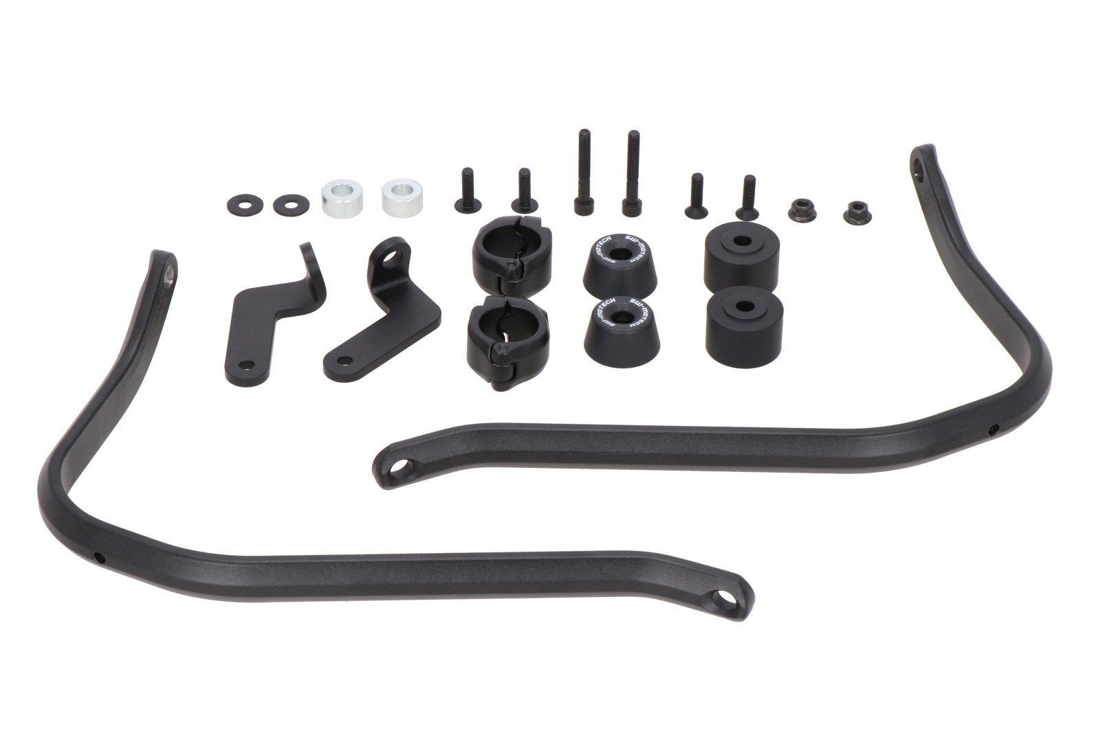[HDG.00.220.83001/B] Kit di montaggio paramani Nero. Modelli Triumph Tiger 1200GT / Rally.