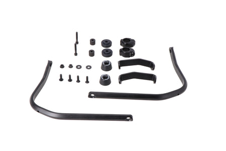 [HDG.00.220.84400/B] Kit di montaggio paramani Nero. Honda CRF300L, Triumph Scrambler 400X.