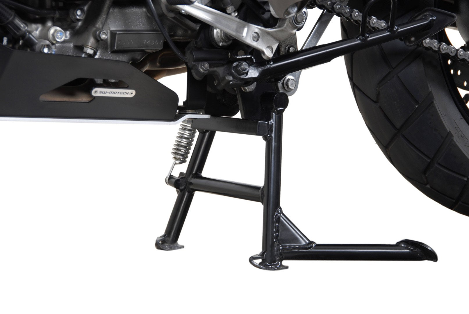 [HPS.05.257.10000/B] Cavalletto centrale Nero. Suzuki DL 650 V-Strom (03-10).