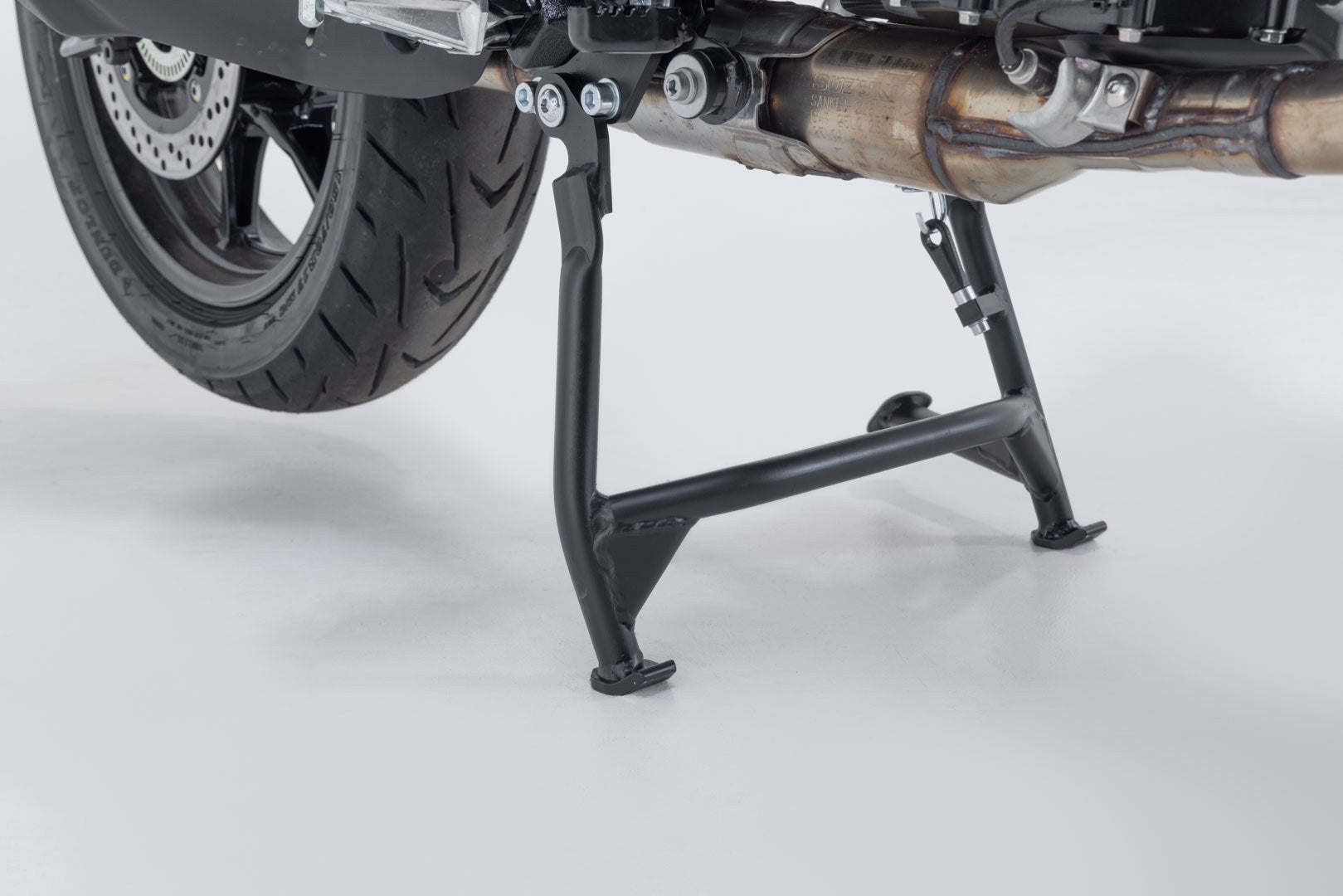 [HPS.05.598.10000/B] Cavalletto centrale Nero. Suzuki V-Strom 800 (22-).