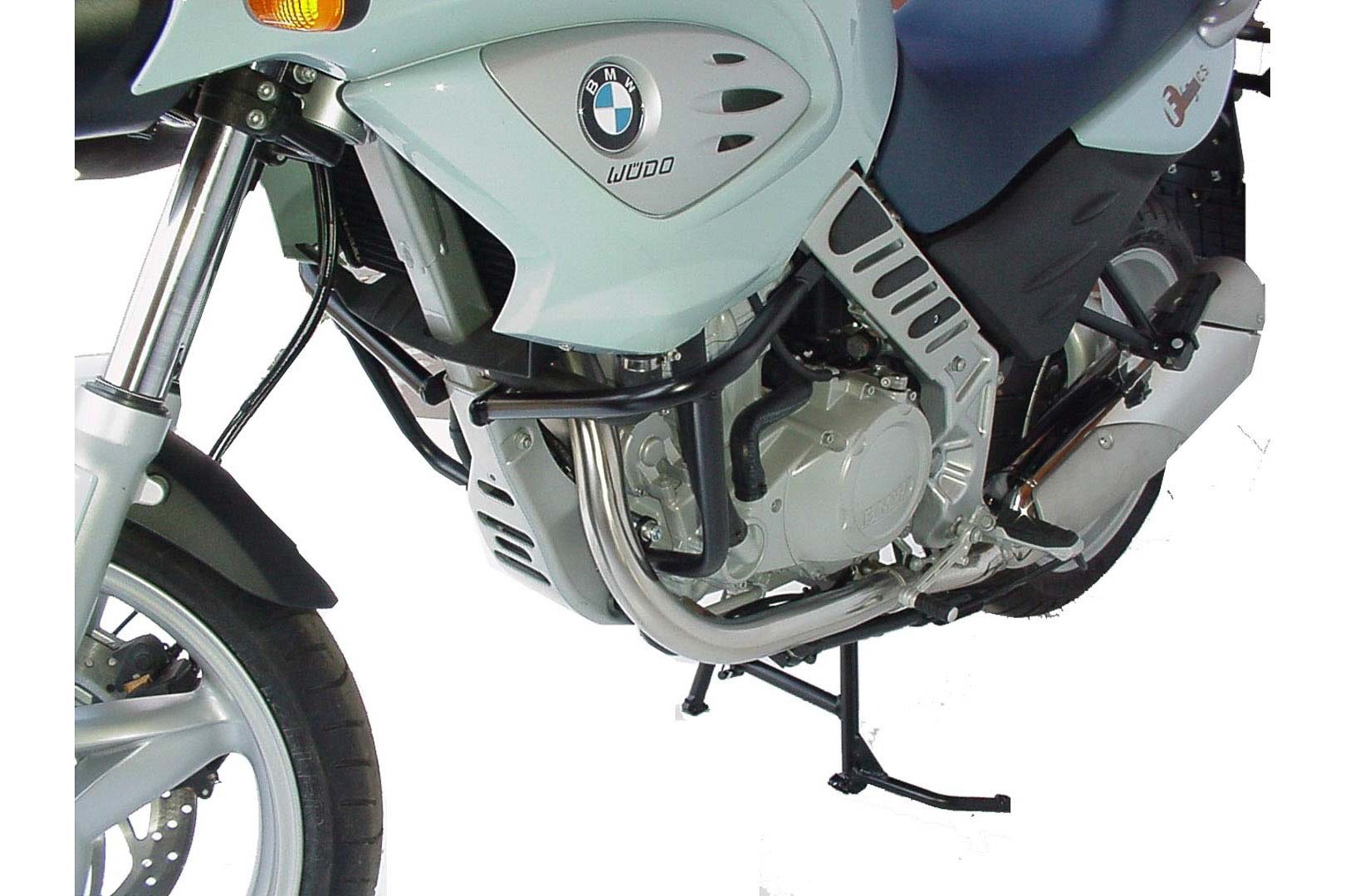 [HPS.07.212.100] Cavalletto centrale Nero. BMW F 650 CS Scarver (02-06).