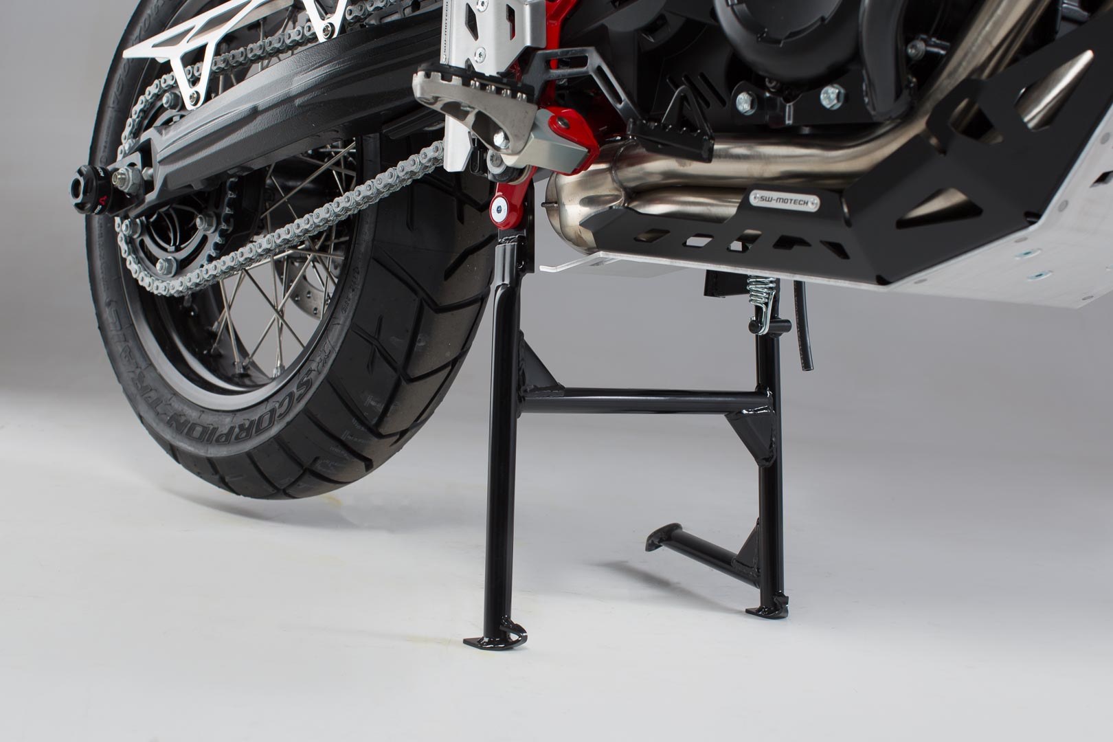 [HPS.07.557.10000/B] Cavalletto centrale Nero. BMW F 800 GS (07-18) / Adv (13-18).