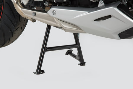 [HPS.11.611.10001/B] Cavalletto centrale Nero. Triumph Tiger 1050 (06-11) / Sport (13-).