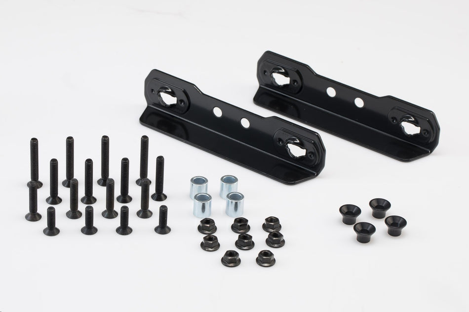 [KFT.00.152.22800/B] Kit adattatore per Telai laterali PRO/EVO Per Givi Trekker Dolomiti. Mont. di 2 valigie.