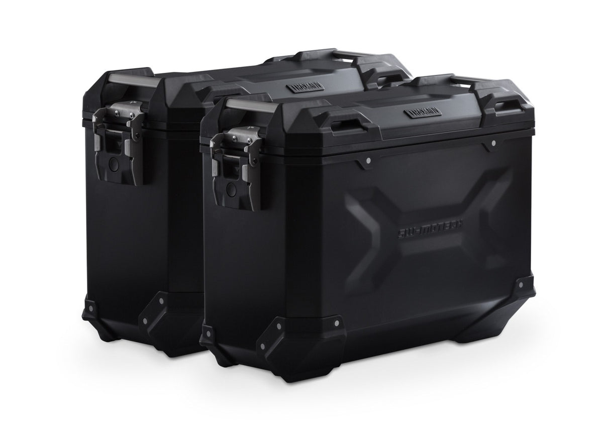 [KFT.07.094.70000/B] Sistema valigie in alluminio TRAX ADV Nero. 37/37 l. BMW F650GS (-07) / G 650GS (11-)
