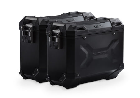 [KFT.07.949.70200/B] Sistema valigie in alluminio TRAX ADV Nero. 37/37 l. BMW F 900 R / XR (24-).