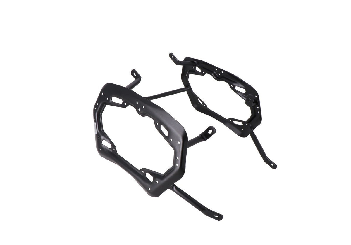 [KFT.11.905.30102/B] Telaio laterale portaborse PRO Nero. Tri Tiger 1200 Rally / GT Explorer (22-).