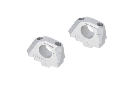 [LEH.00.039.32000/S] Riser manubrio inclinato regolabile per Ã32 A=32mm. Posa a 5/10/15/20/25/30 mm. Argento.