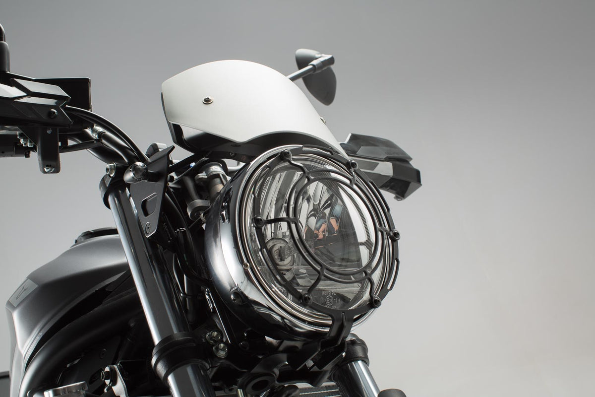 [LPS.05.670.10000/B] Griglia di protezione per fari Griglia protett. Nero. Suzuki SV650 (15-)