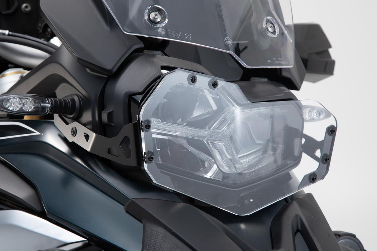 [LPS.07.897.10001/B] Griglia di protezione per fari Supporto schermatura. BMW F 750/800/850 GS (17-).