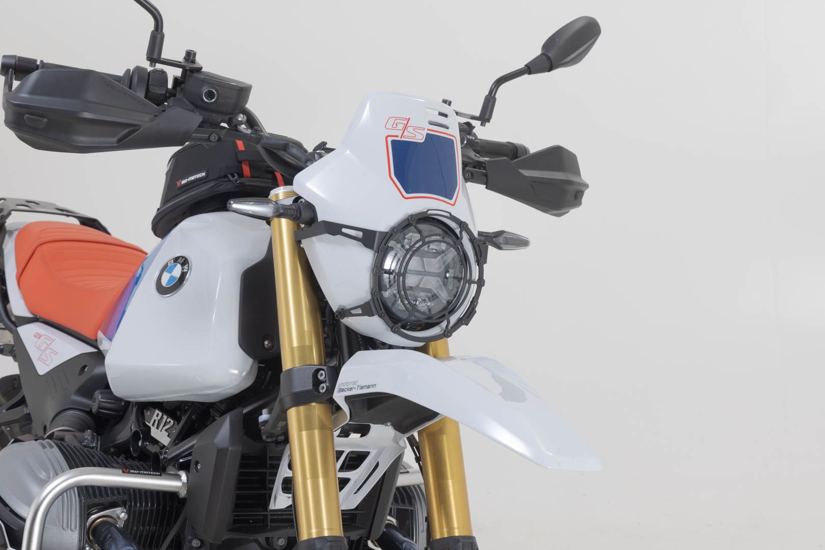 [LPS.07.997.10000/B] Griglia di protezione per fari Nero. BMW R 12 G/S (24-).