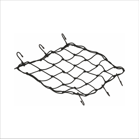 Rete fermacarico "Piovra" cm 31x31 nera