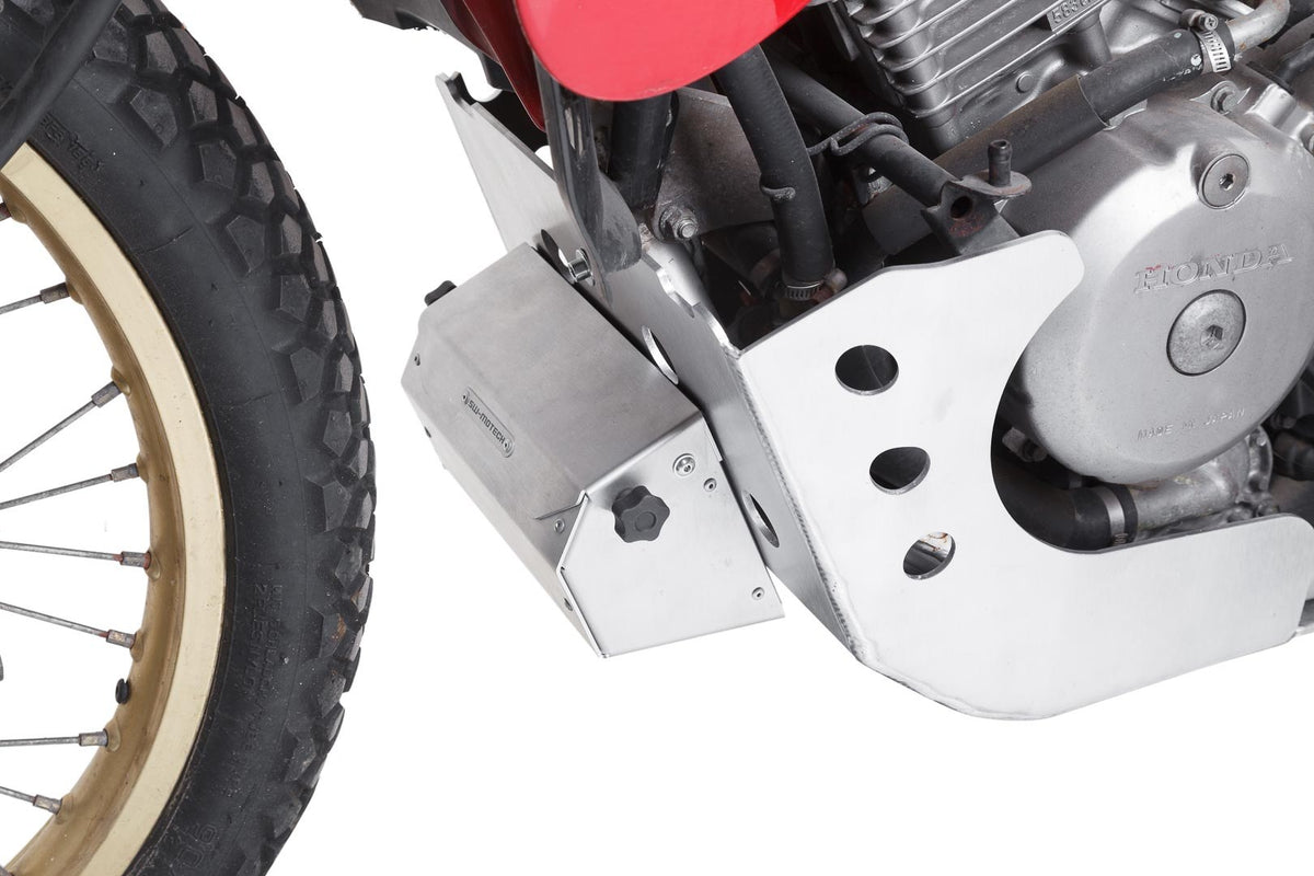 [MSS.01.016.100] Protezione motore Argento. Honda XL 600 V Transalp (87-99).