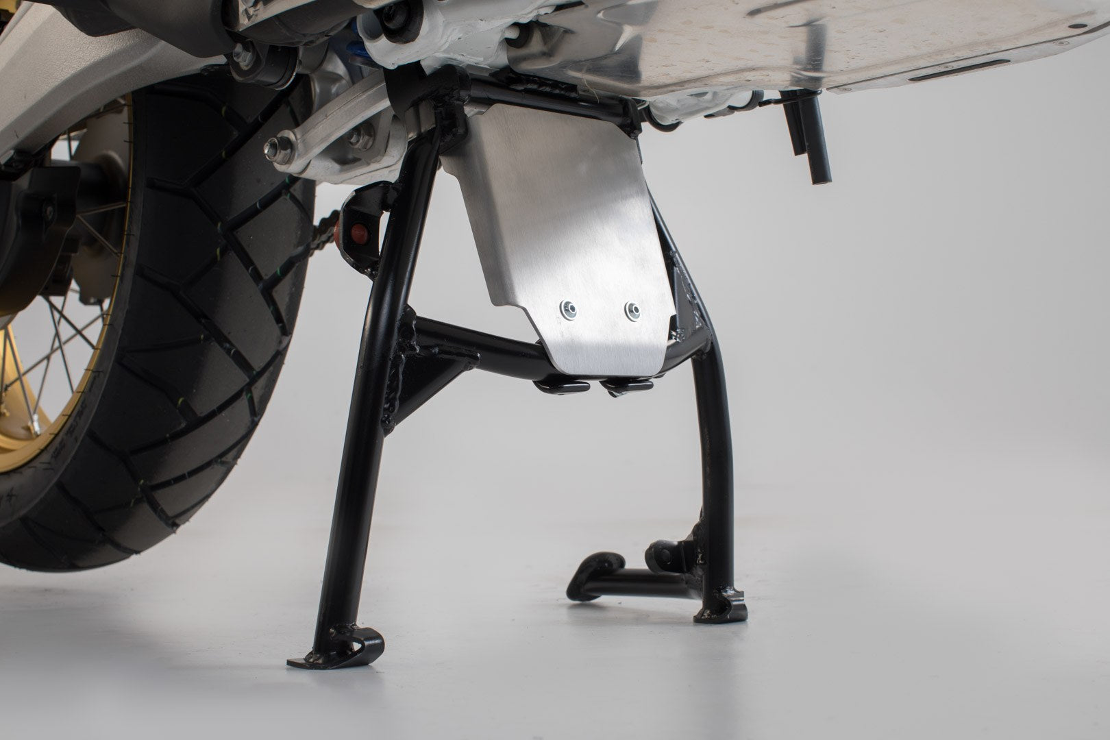 [MSS.01.622.10102/S] Estensioni prot. motore per cavall. centr. Argento. Honda CRF1000L (15-) / CRF1100L (19-).