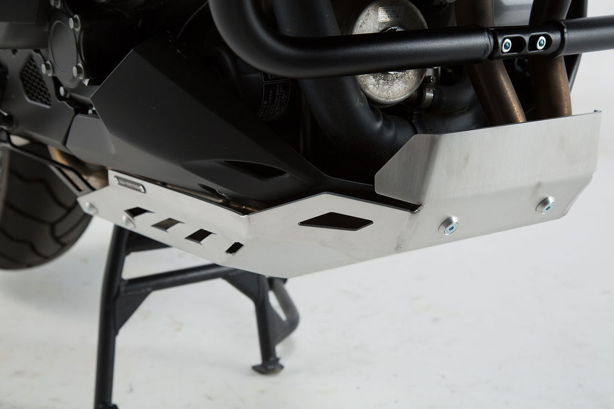 [MSS.01.663.10001/S] Protezione motore Argento. Honda VFR 1200 X Crosstourer (11-).