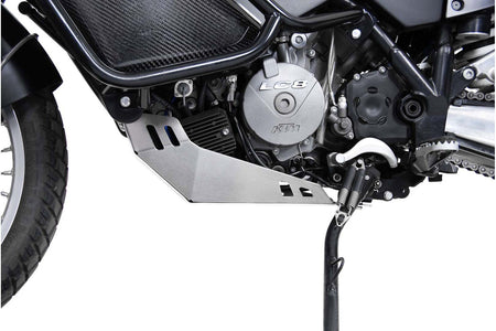 [MSS.04.250.100/B] Protezione motore Nero. KTM 950 / 990 Adventure.