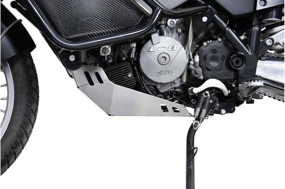 [MSS.04.250.100/B] Protezione motore Nero. KTM 950 / 990 Adventure.