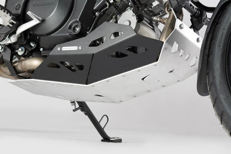 [MSS.05.440.10000] Protezione motore Nero/Argento. Per V-Strom 1000 con prot. tubol.