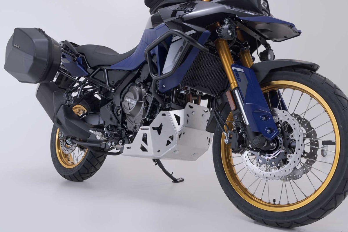 [MSS.05.845.10001/S] Protezione motore Argento. Suzuki V-Strom 800 / 800DE (22-).