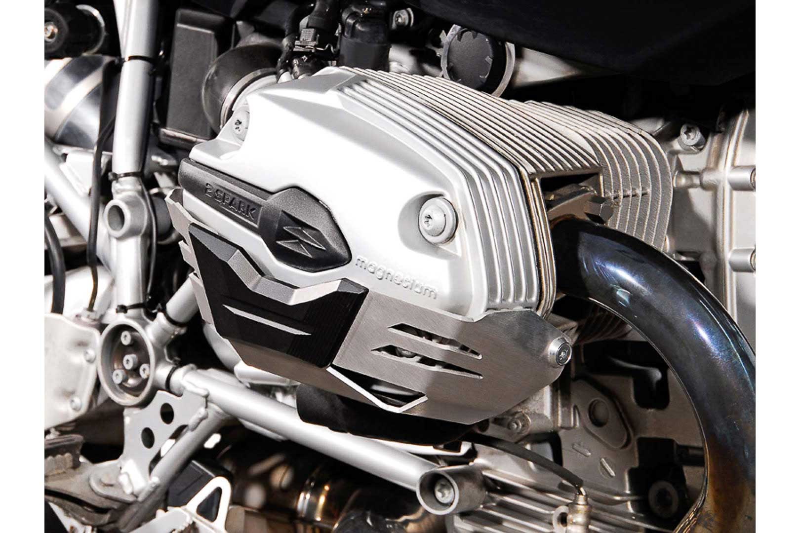[MSS.07.709.10000/S] Protezione del cilindro Argento. BMW R1200 R/ ST/ GS/ Adventure.