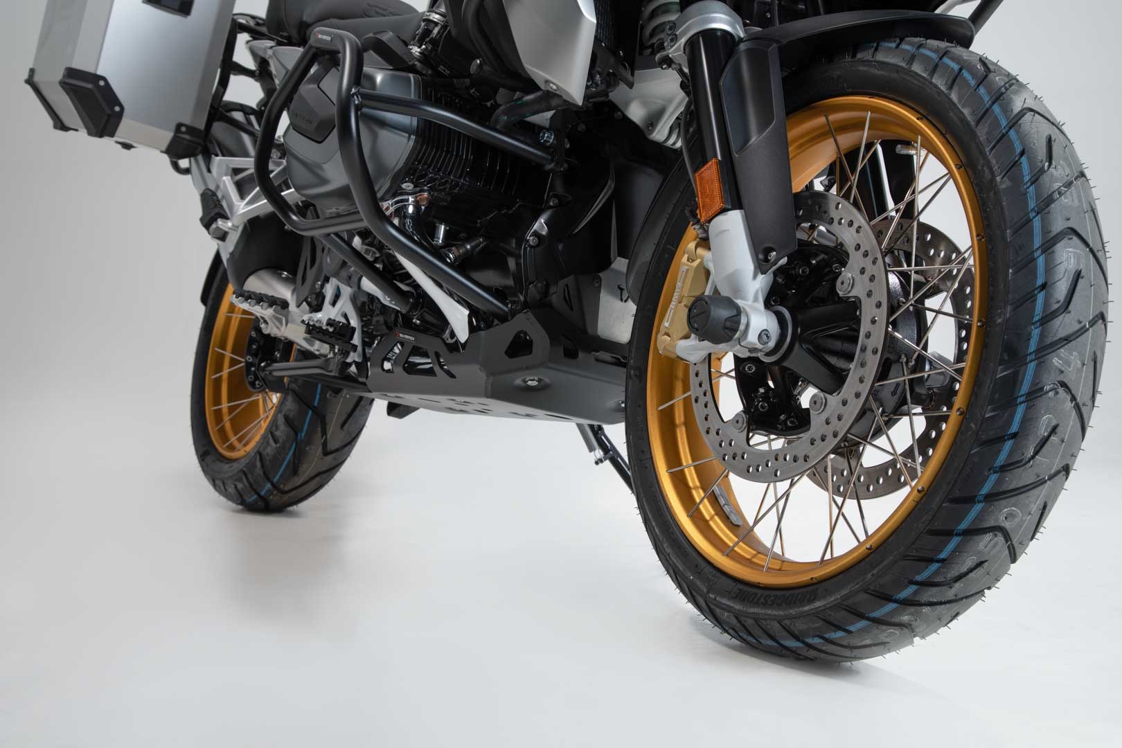 [MSS.07.904.10002/B] Protezione motore Nero. BMW R 1250 GS / Adv / Rallye (18-).