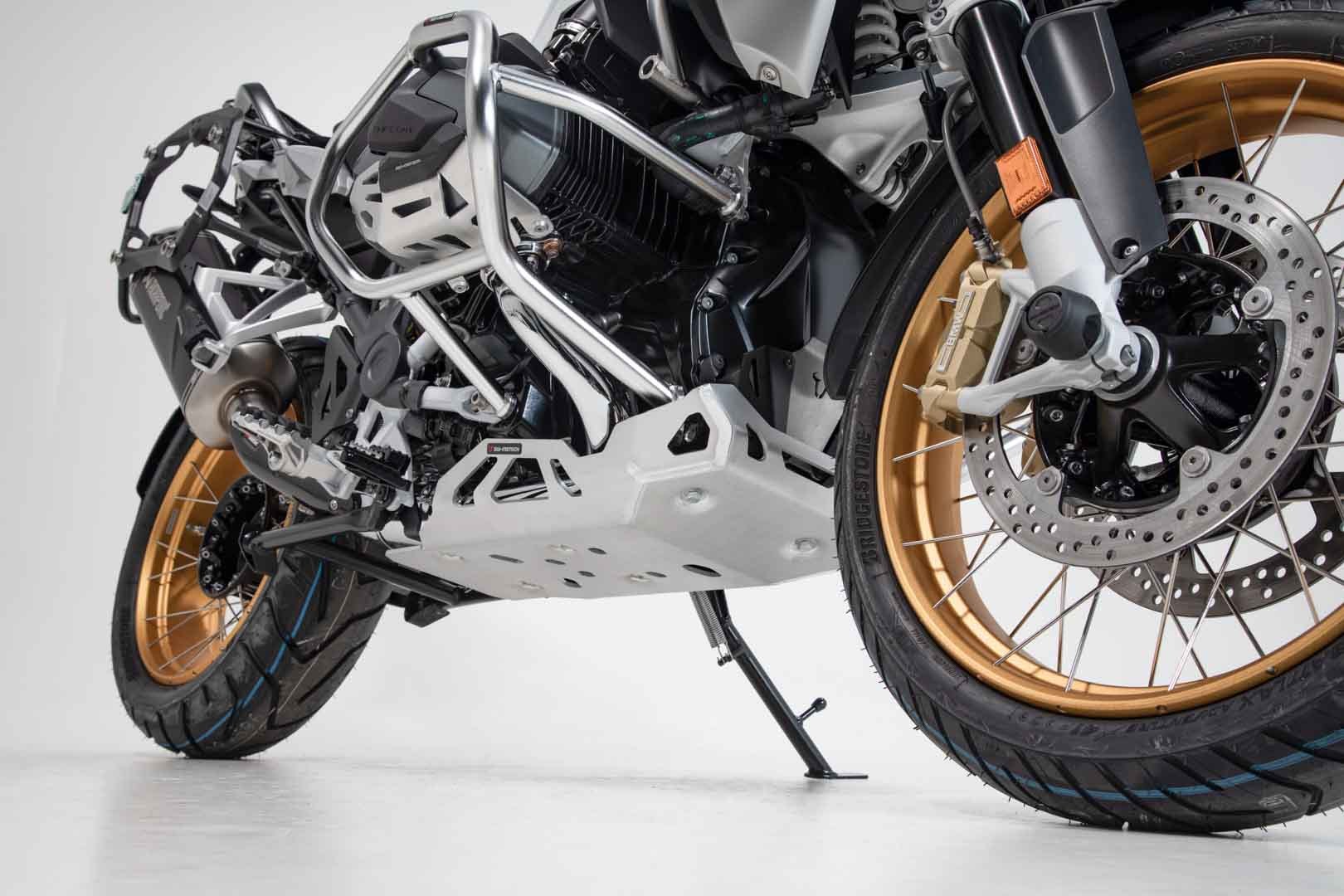 [MSS.07.904.10002/S] Protezione motore Argento. BMW R 1250 GS / Adv / Rallye (18-).