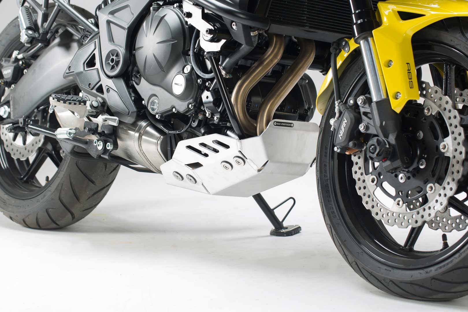 [MSS.08.518.10000/S] Protezione motore Argento. Kawasaki Versys 650 (14-20).