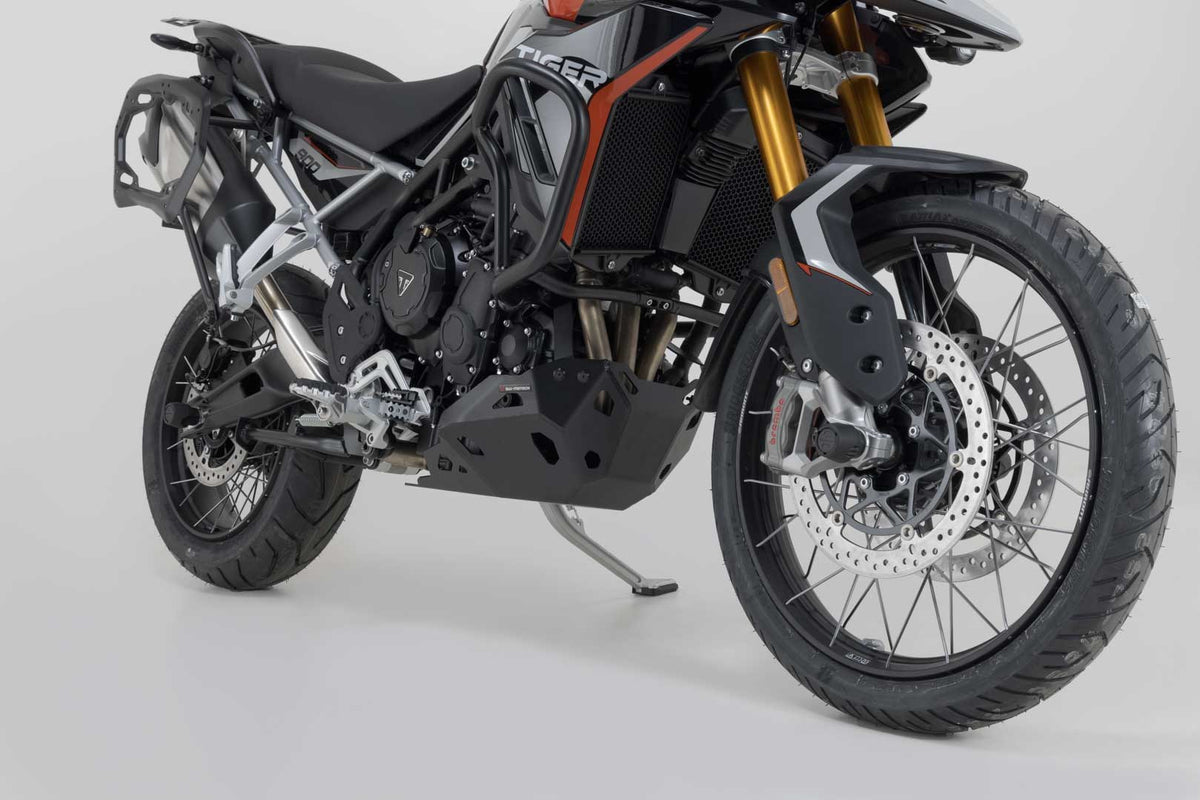[MSS.11.608.10000/B] Protezione motore Nero. Triumph Tiger 900 GT/Rally Pro (23-).
