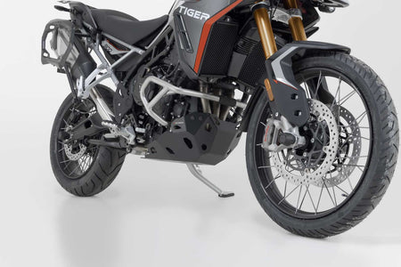 [MSS.11.608.10100/B] Protezione motore Nero. Tiger 900 Rally Pro (23-). Per OEM SBL.