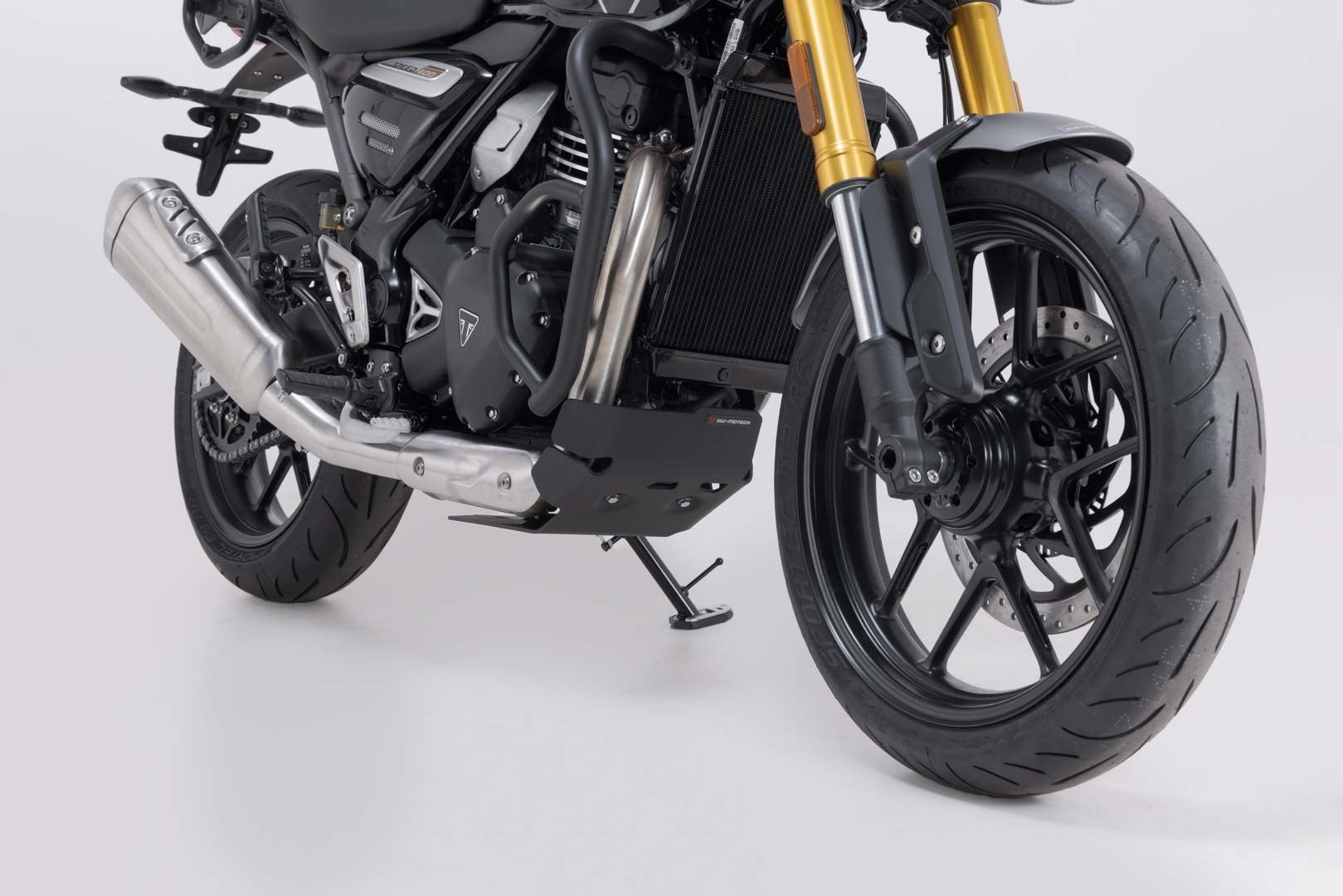 [MSS.11.616.10000/B] Protezione motore Nero. Triumph Speed 400 (23-).
