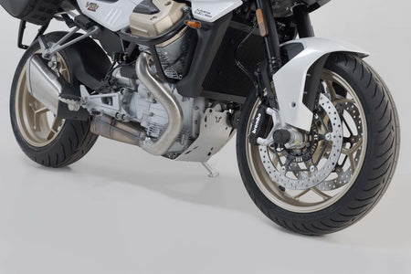 [MSS.17.038.10000/S] Protezione motore Argento. Moto Guzzi V100 Mandello/S.