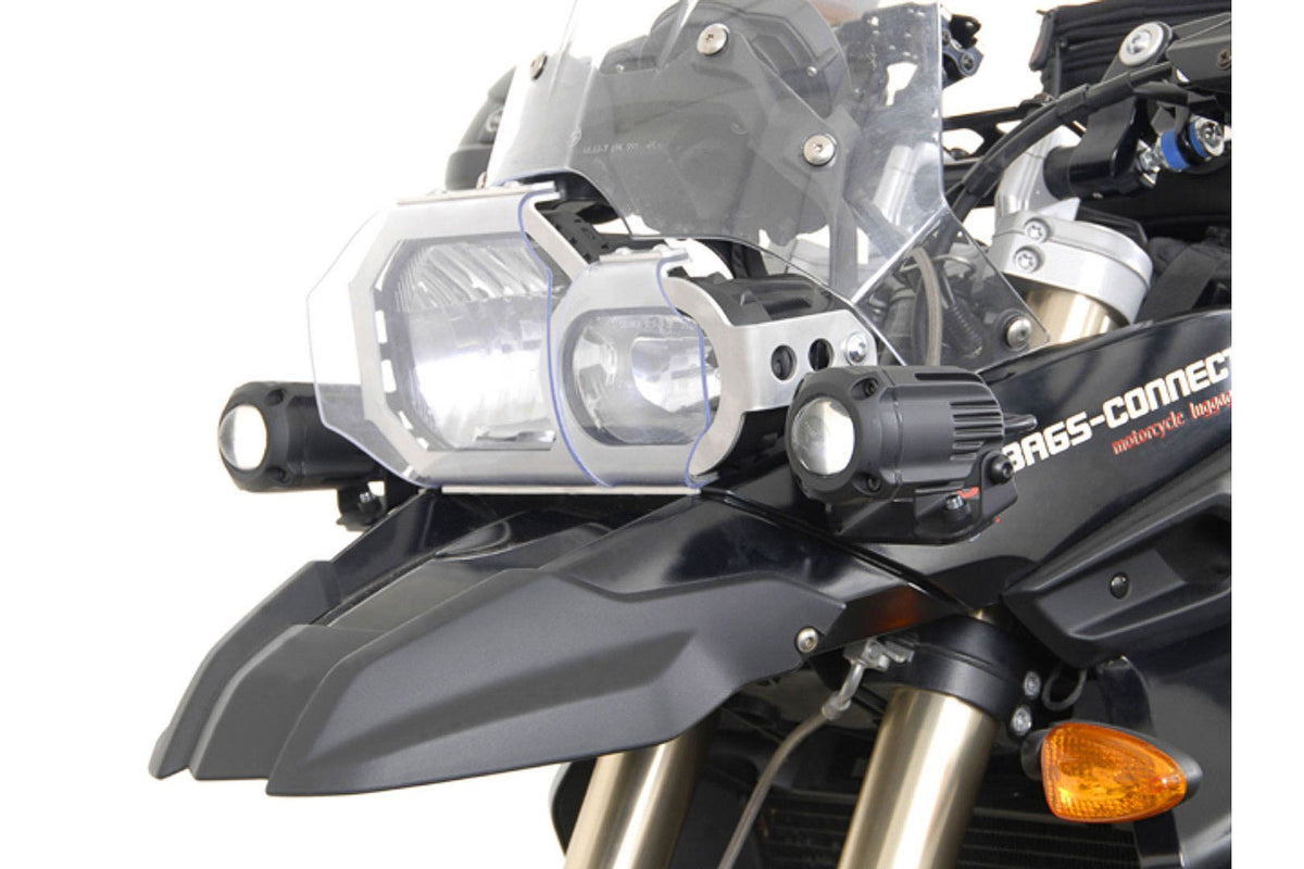 [NSW.07.004.10000/B] Supporto per faretti Nero. BMW F 800 GS (08-12) / F 650 GS (07-11).